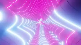 1 Hour Futuristic 3D VJ Loop (4K  | Seamless | Cosmic Energy Visuals)