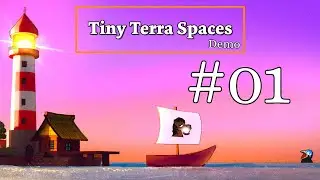 Let's Play TINY TERRA SPACES [Demo] ⛵️ 1: Eine Kleine Insel Im Nirgendwo