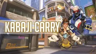 Overwatch - Kabaji Carry Mode as Tracer and Soldier 76 in High SR Game