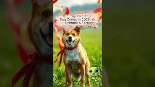 Lucky colors for dogs so zodiac in 2025 #chinesehoroscope #2025predictions #chinesezodiac