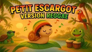🌴 Petit escargot &ndash; VERSION REGGAE 🐚🎵 Nouvelle version ensoleill&eacute;e ! | #comptine #reggae
