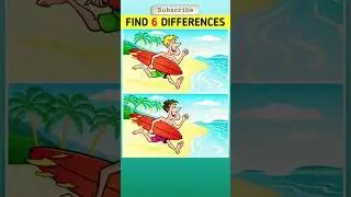 GOING SWIMMING 🏄 |Easy🧐Find differences challenge| #shorts #shortsfeed #challenge #spot #viral #game