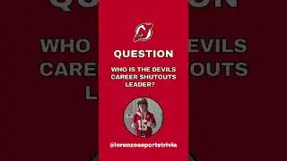Who has the New Jersey Devils career record for shutouts?