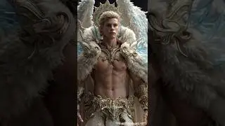 Celestial Angels: Divine Perfection❄️🪽 (Part 6) #shorts