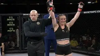 Invicta FC 62: Charlsey Maner Post-Fight Celebration