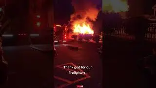 A tribute to those lovely people #ambulance #soultrain #actsofkindness #humanity #firefighter