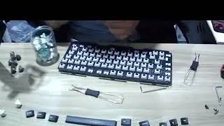 cyberboard r3/r4 clacky build (sound test at end)