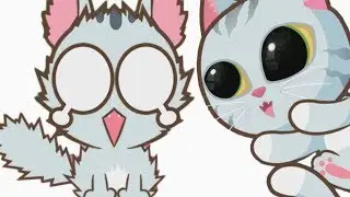 My Little Cat Virtual Pet Cute Virtual Cat | Play Game for Kids | تلعب لعبة للأطفال