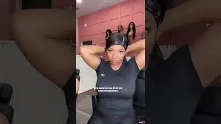 WEARING WIGS TO THE GYM!! GRWM ‼️