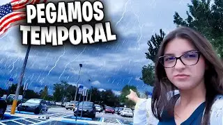 Pegamos uma TEMPESTADE na rua! Começou a temporada de furacão na Florida!