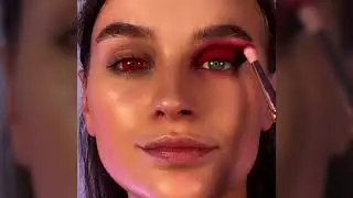 Devil Makeup Idea | Red Mini Sclera Coloured Contacts