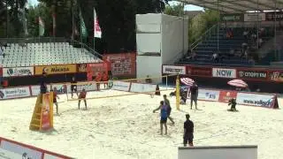 Beach Volleyball Russia championship 2014 Moscow Barsouk - Bogatov and Uraykin - Bolgov