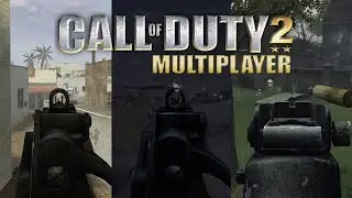 Chill CoD 2 Multiplayer Gecesi ( Toujane , El Alamein , St Mere Eglise)