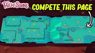 How to complete the swap page and get the key in The Plucky Squire Chapter 4 - A treacherous trail