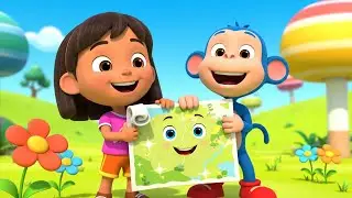 Dora the Explorer Can&rsquo;t Find Her Map | Fun Kids Song | Nursery Rhymes