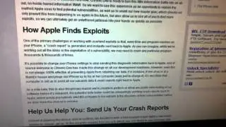 C-Dev Crash reporter helps the Chronic Dev team make jailbreaks faster