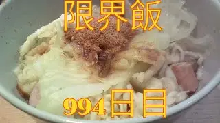 【限界】底辺社会人の晩御飯994日目（ラーメン）