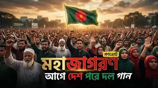 মহাজাগরণ &ndash; আগে দেশ পরে দল | সব দলের ঐক্য | গণভোটের গান |২০২৬। Bangla Political Anthem। Kaji Rifat 