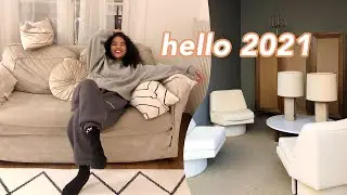 hello 2021 🤍 nouvelle déco, girls night! - audreyazzar