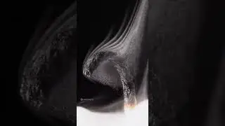 🕯 The smoke of a candle after blowing it out... || Read The Description || #AwesomeScience #Shorts