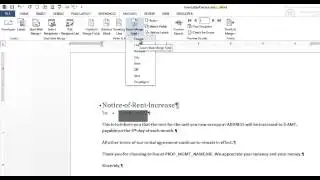 Mail Merge Practice Solution