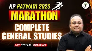 HP Patwari 2025 | Marathon | Complete General Studies | Uttam Sir