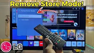 LG Smart TV: How to Turn OFF Demo Store Mode [Remove Retail Mode]