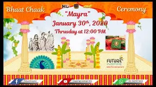 Khetan Family - Bhaat Chaak & Sajangoth - Rajasthani Kathputli Dance Invitation Video (22-JAN-2020)