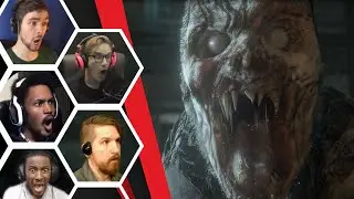 Let's Players Reaction To The Wendigo Jumpscare | Until Dawn