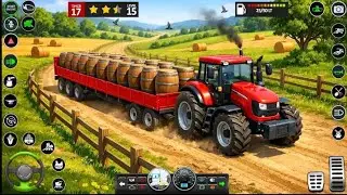Realistic American Farming Simulator | Realistic tractor driving 3d Game 🎮