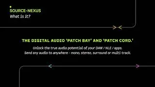 Introduction to Source-Nexus I/O