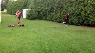 Montreal Blitz Ice Bucket Challenge for ALS