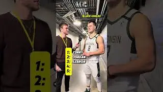 Jack Gohlke Reveals His All-time Starting 5 🔥