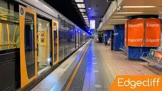 Sydney Trains Vlog 1825: Trains at Edgecliff