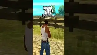 Эволюция *СТРЕЛЬБЫ ПО ЗАБОРУ* 😍 в играх GTA (2001-2013) 🤯 #шорты #gta #эволюция