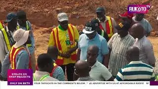 WEEK 98: GOVERNOR BAGO&rsquo;S 5KM ROAD PROJECTS: COMMISSIONER INSPECTS ZONE B ROAD WORKS