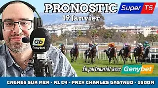 🔴 Pronostic Quinté / Super Top5 Lundi 19 Janvier 2026. Cagnes sur Mer 🔴 Prix Charles Gastaud
