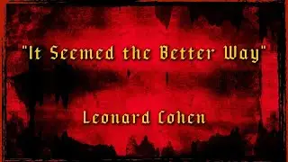 Leonard Cohen: 