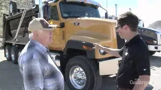 CONEXPO Video: Cat CT681 Truck Drives into Set-Forward Axle Markets