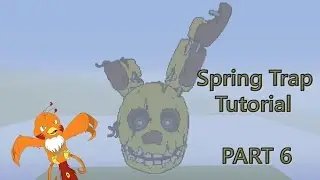 Minecraft Pixel Art Tutorial: How to make Spring Trap Part 6(Five Nights At Freedy's 3)