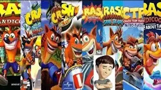 Playing Every Single Crash Bandicoot Game In One Video