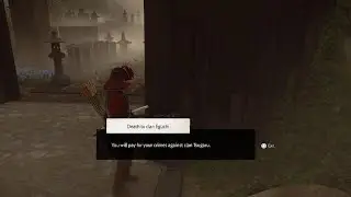 Ghost of Yōtei_ Duel with Crow Master in the graveyard...There can only be one!!!