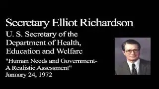 Landon Lecture | Elliot Richardson - audio only