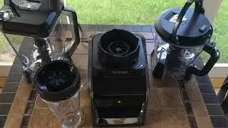 Обзор кухонной системы Intelli-Sense Ninja ct682sp с автоматическим спиральным измельчителем, черный цвет