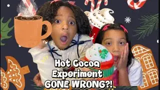Hot Cocoa Experiment GONE WRONG?! 😲☕🎄