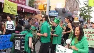 Rally to Support Golden Farm Workers, Brooklyn