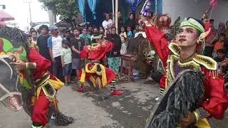 Aksi tari sampak'an wayang kucing jaranan KENCONO WUNGU 