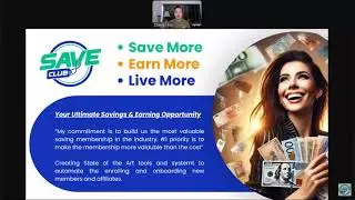 Save Club - CEO Amazing Must See First Matrix Cut Off Webinar & More (Lock-Inn !) Top Team Rob Buser