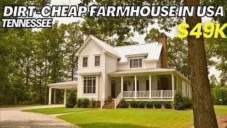 TOP 10 Dirt Cheap Tennessee Farmhouses with A LOT OF LAND  Hidden Gems For Sale Right Now!