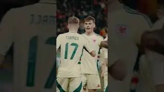 Jordan James' Match Winning goal for Cymru! 😍